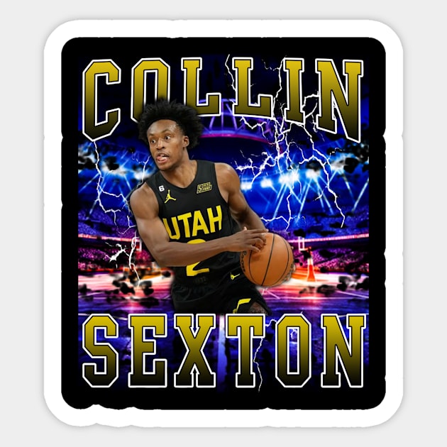 Collin Sexton Sticker by Gojes Art